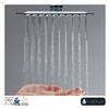 akuaplus® Elite Shower Faucet with Hand Shower and Sliding Rail - Black Matte