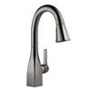 Delta Mateo Bar and Prep Faucet - 14.5-in. - 1-Handle - Black Stainless