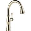 Delta Cassidy Kitchen Faucet - 15.5-in. - 1-Handle - Polished Nickel