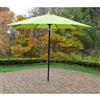 Oakland Living 9-ft Umbrella with Crank and Tilt System - Green and Black