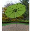 Oakland Living 9-ft Umbrella with Crank and Tilt System - Green and Brown