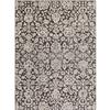 Surya Bahar Updated Traditional Area Rug - 5-ft 3-in x 7-ft 3-in - Rectangular - Charcoal