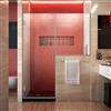 DreamLine Unidoor Plus Alcove Shower Door - 60-in - Brushed Nickel
