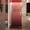 DreamLine Unidoor Plus Shower Door - Alcove Installation - 35-in - Chrome