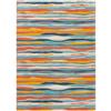 Surya City Modern Area Rug - 5-ft 3-in x 7-ft 3-in - Rectangular - Coral