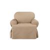 Sure Fit Sailcloth Chair Cover - 48-in x 37-in - Khaki