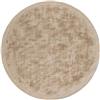 Surya Silk Route Solid Area Rug - 5-ft 9-in - Round - Khaki