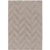 Surya Central Park Solid Area Rug - 4-ft x 6-ft - Rectangular - Taupe