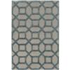 Surya Arise Transitional Area Rug - 7-ft 6-in x 9-ft 6-in - Rectangular - Gray/Sky Blue