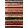Surya Concepts Shag Area Rug - 7-ft 10-in x 10-ft 10-in - Rectangular - Burgundy