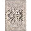 Surya City light Updated Traditional Area Rug - 6-ft 7-in x 9-ft - Rectangular - Charcoal