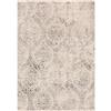 Surya City light Transitional Area Rug - 7-ft 10-in x 10-ft - Rectangular - Charcoal