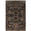 Surya Empress Traditional Area Rug - 5-ft 6-in x 8-ft 6-in - Rectangular - Black