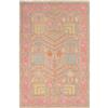 Surya Fire Work Updated Traditional Area Rug - 5-ft x 7-ft 6-in - Rectangular - Tan