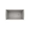 Blanco Diamond U Super Single Undermount Sink - Concrete Grey