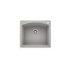 Blanco Diamond Single Bowl Drop-in Sink - Concrete Grey