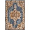Surya Hannon Hill Updated Traditional Area Rug - 8-ft x 10-ft - Rectangular - Blue
