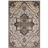 Surya Paramount Updated Traditional Area Rug - 6-ft 7-in x 9-ft 6-in - Rectangular - Gray