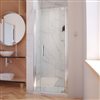 DreamLine Elegance-LS Shower Door - Frameless Design - 38-40-in - Chrome