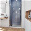 DreamLine Elegance Shower Door - Frameless Design - 46-48-in - Chrome