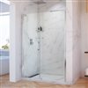 DreamLine Elegance-LS Shower Door - Frameless Design - 58.5-60.5-in - Chrome