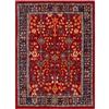 Surya Patina Updated Traditional Area Rug - 3-ft 11-in x 5-ft 7-in - Rectangular - Red