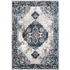 Surya Wanderlust Rectangular Transitional Area Rug - 9-ft 3-in x 12-ft 3-in - Aqua and Grey