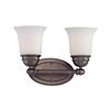 Thomas Lighting Bella Wall Sconce - 2-Light - 13-in x 10-in - Oiled Bronze