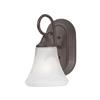 Thomas Lighting Elipse Wall Sconce - 1-Light - 6-in x 10.75-in - Painted Bronze