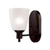 Thomas Lighting Jackson Wall Sconce - 1-Light - 8-in x 9.8-in - Oil Rubbed Bronze