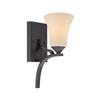 Thomas Lighting Treme Wall Sconce - 1-Light - 5-in x 13-in - Espresso