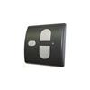 SOMMER EVO wireless wall button  for Garage Door Opener - anthracite - 922MHz