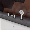 ALFI brand Bathtub Faucet with Hand Shower - 1-Handle Polished Chrome