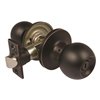Forge Locks Saturn Privacy Door Knob - Oil Rubbed Bronze