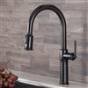 Kraus Sellette Pull-Down Kitchen Faucet-Single Handle-16.5-in-Oil Rubbed Bronze