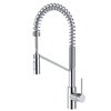 Kraus Oletto Pull-Down Kitchen Faucet - Single Handle - 22.25-in - Chrome