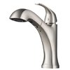 Kraus Oren Pull-Out Kitchen Faucet-Dual Function-Single Handle-Stainless Steel
