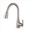 Kraus Premier Pull-Down Kitchen Faucet - Single Handle - 15.25-in - Satin Nickel