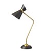 Dainolite Table Lamp - 1-Light - 26.5-in - Vintage Bronze