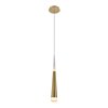 CWI Lighting Andes LED Down Mini Pendant - Gold Leaf Finish - 2-in