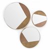 Gild Design House Alexander Mirrors - Bronze - 24-in x 24-in - Set of 3