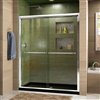 DreamLine Duet Shower Door/Acrylic Base - 36-in x 60-in - Chrome