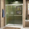 DreamLine Duet Shower Door and Base - 36-in x 48-in - Nickel