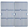 Music Metal City Cooking Grid for Charbroil Gas Grills - 2-in - Porcelain-Coated Cast Iron - 2-Piece Set