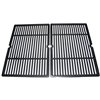 Music Metal City Cooking Grid for Charbroil Gas Grills - 26.25-in - Porcelain-Coated Cast Iron - 2-Piece Set