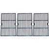 Music Metal City Cooking Grid for Uniflame Gas Grills - 31.31-in - Porcelain-Coated Cast Iron - 3-Piece Set