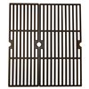 Music Metal City Cooking Grid for Charbroil Gas Grills - 15.75-in - Porcelain-Coated Cast Iron - 2-Piece Set
