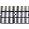 Music Metal City Cooking Grid for Ducane Gas Grills - 28.75-in - Porcelain-Coated Cast Iron - 2-Piece Set