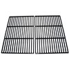 Music Metal City Cooking Grid for Brinkmann Gas Grills - 23.25-in - Porcelain-Coated Cast Iron - 2-Piece Set