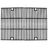 Music Metal City Cooking Grid for Nexgrill Gas Grills - 24.5-in - Porcelain-Coated Cast Iron - 2-Piece Set